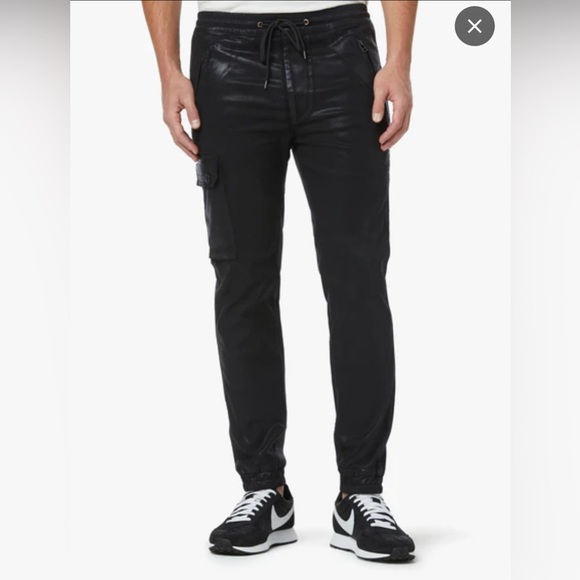 Joe's Jeans Coated Drawstring Joggers - Picture 1 of 11